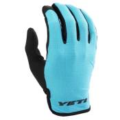 Yeti Cycle Turq Dot Air Long Gloves Bleu XS Homme