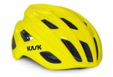 Kask mojito cube yellow fluo casque route jaune