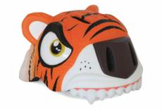 Casque de velo pour enfants tigre orange crazy safety certifie en1078