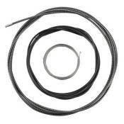 Yokozuna Bike Reaction Universal Cable/casing Kit Shimano/sram Gear Cable Kit Noir