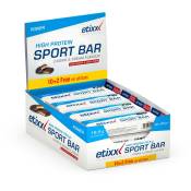 Etixx High Protein Cookie And Cream 55g 12 Units Energy Bars Box Blanc,Bleu