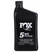 Fox Teflon Fluid 5wt 946ml Suspension Oil Noir