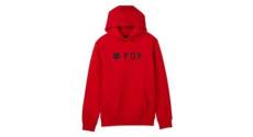 Sweat a capuche fox absolute pullover rouge