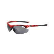 Tifosi Tyrant 2.0 Polarized Sunglasses Argenté Smoke / All-Conditions Red / Clear/CAT3