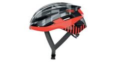 Casque abus stormchaser gris rouge