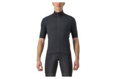 Maillot manches courtes castelli perfetto ros wind noir