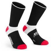 Assos Kompressor Socks Noir EU 38-42 Homme