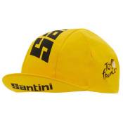 Santini Tour De France Overall Leader 2022 Cap Jaune Homme