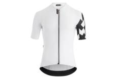 Maillot manches courtes assos equipe rs jersey s9 targa blanc