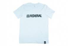 T shirt federal og logo white