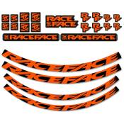 Race Face Turbine R Arc Offset 30 Sticker Orange