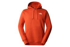 Sweat the north face outdoor graphic hoodie homme orange