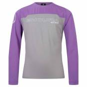 Endura Mt500 Long Sleeve T-shirt Violet 9-10 Years Garçon