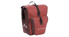 Sacoches de porte bagage vaude aqua back plus rouge x2