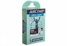 Michelin chambre a air b1 aircomp ultralight 650 x 18 23 valve presta 60mm