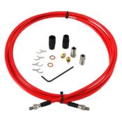 Msc Hydraulic Cable Kit Vertical 3 Meters Rouge 5 mm