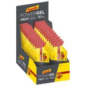 Powerbar Powergel Original 41g 24 Units Red Fruits Energy Gels Box Rouge