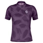 Scott Endurance 20 Short Sleeve Jersey Violet XL Femme
