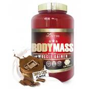 Nutrisport Invicted Body Mass 2.5kg Triple Chocolate Rouge