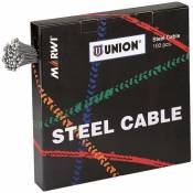 Union Cw-720 Inox Shimano Shift Cable 100 Units Noir 1.2 x 2100 mm