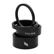 Title Mtb Headset Spacers Kit Noir
