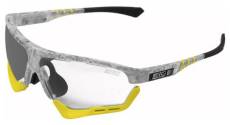 Scicon sports aerocomfort scn xt regular lunettes de soleil de performance sportive miroir argente scnxt photocromique matt gele