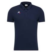 Le Coq Sportif Presentation Short Sleeve Polo Shirt Bleu S Homme