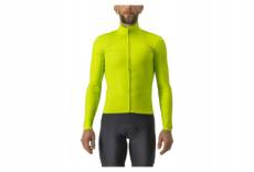 Maillot manches longues castelli pro thermal mid jaune