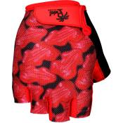 Pedal Palms Red Frog Short Gloves Rouge 2XS Homme