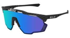 Scicon sports aeroshade kunken lunettes de soleil de performance sportive multimirror bleu scnpp compagnon de carbone