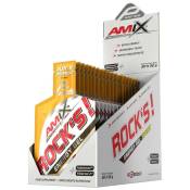 Amix Rock´s 32g 20 Units Orange Energy Gels Box Blanc
