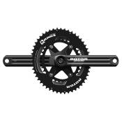 Rotor In Power V3 Shimano 11-12s Oval Crankset With Power Meter Argenté 170 mm / 50-34t