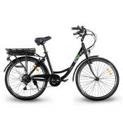 Emg Jammy 26´´ Shimano Electric Bike Argenté One Size / 360Wh
