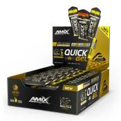 Amix Quick 45g 40 Units Lemon Energy Gels Box Noir