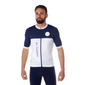 Blueball Sport Compiegne Short Sleeve T-shirt Blanc,Bleu L Homme