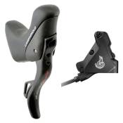 Campagnolo Super Record Hydraulic Eps Right Brake Lever With Shifter 160 Mm Noir 12s