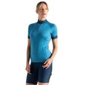 Dare2b Pedal Through It Ii Short Sleeve Jersey Bleu 12 Femme