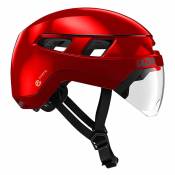Lazer Urbanize Urban Helmet With Led Rouge S