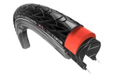 Cst pneu exterieur classic allround xl25 28 x 1 50 noir avec lignes reflechissantes