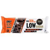 Gold Nutrition Protein Low Sugar 60g 10 Units Double Chocolate Energy Bars Box Blanc