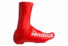 Velotoze couvres chaussures haute t red 002 latex rouge