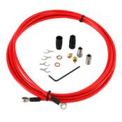 Msc Hydraulic Cable Kit Direct Entry Banjo 3 Meters Rouge 5 mm