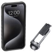 Topeak Ridecase Case For Iphone 15 Pro With Support Noir