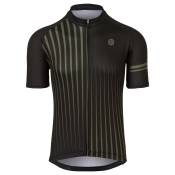 Agu Faded Stripe Essential Short Sleeve Jersey Noir XL Homme