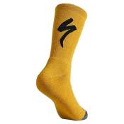 Specialized Merino Deep Winter Logo Long Socks Jaune EU 36-39 Homme