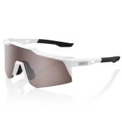 100percent Speedtrap Xs Sunglasses Blanc Hiper Silver Mirror/CAT3