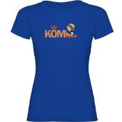 Kruskis Kom Short Sleeve T-shirt Bleu XL Femme