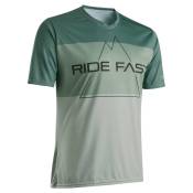 Gist Ride Fast Hills Short Sleeve T-shirt Vert L Homme