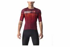 Maillot manches courtes castelli climber s 3 0 sl rouge