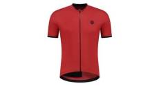 Maillot manches courtes rogelli essential rouge homme
